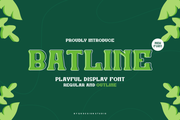 Discover Batline: A Bold and Authentic Slab Serif Font