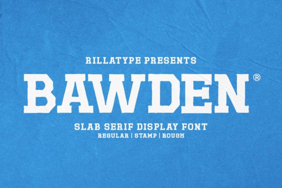 Discover Bawden: A Bold Slab Serif for Modern Web Design
