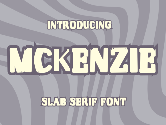 Discover Mckenzie: A Versatile Slab Serif Font for Editorial Design