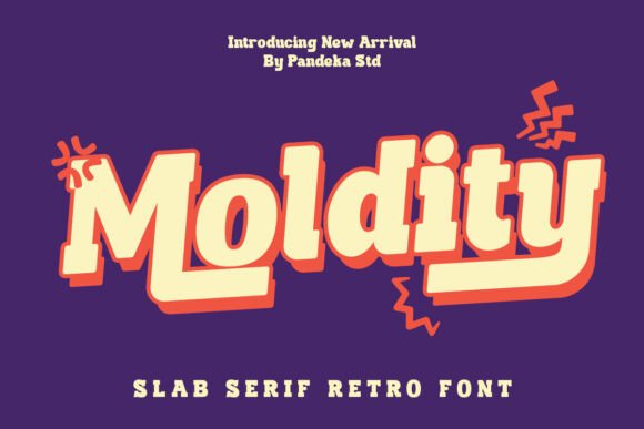 Discover Moldity: A Retro Slab Serif for Makers