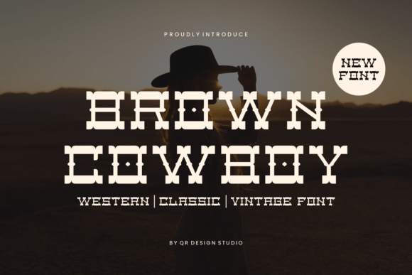 Enhance Your Brand with Brown Cowboy Font