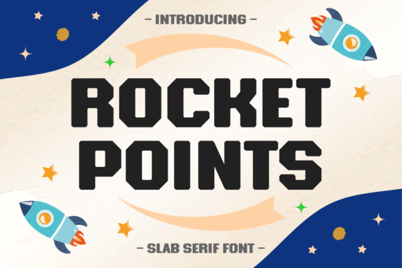 Exploring Rocket Points: A Versatile Slab Serif Font for Editorial Design