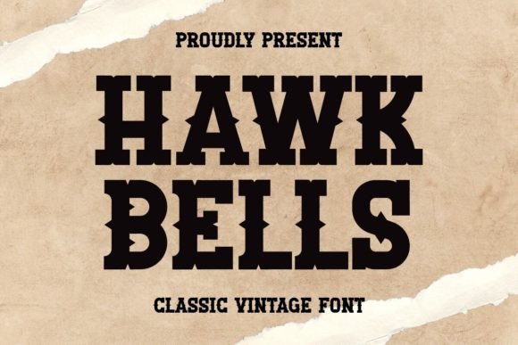 Hawk Bells: A Bold Slab Serif for Editorial Charm