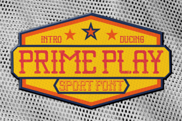 Prime Play: A Bold Slab Serif for Impactful Branding