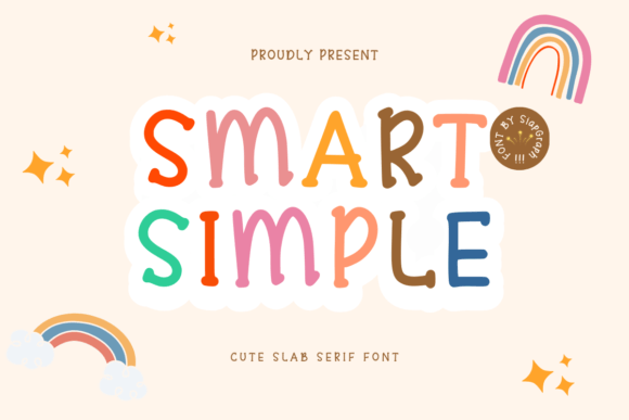 Smart Simple: A Playful Slab Serif for Editorial Design